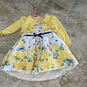 Dress with matching jacket